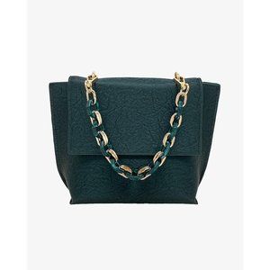 La Regale Kaylee Faux Leather Handbag NWT